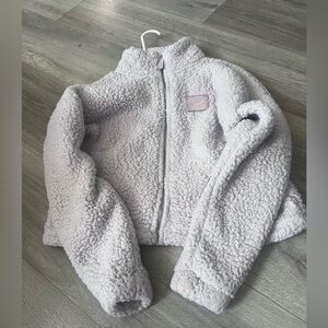 Ivory Ella Lavender Teddy Jacket